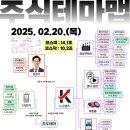 2025년 2월 20일 내일 주식 단타 종목(시가기준 1~3%) 이미지