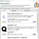 Eclipse Marketplace 에서 TM 터미널 설치방법 이미지