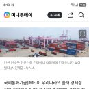 IMF 한국 경제성장율 상향조정. 이미지