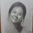 연필인물화 이미지