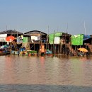 캄보디아 앙코르 톤레삽 호수 쪽배체험과 일몰감상 이미지