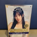 로레알파리 NEW 엑셀랑스 파리지앵 시크 염색후기/잉크블루/블루블랙