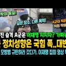 배현진 습격 A군의 정치성향은 국힘 쪽! 대반전~ '노무현 비하' 싱벙갤에 남긴 영상과 게시 글! 이미지