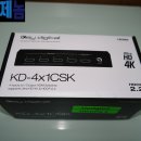 프리미엄 4k 셀렉터 키디지털 key digital kd-4x1 csk 후기 입니다 데이터 주의 이미지