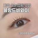 비와시 | 지축속눈썹펌 블랑드비와이 솔직후기 공유