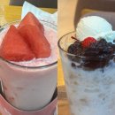 박향한 | 바나프레소 컵빙수 / 오리지널 컵 팥빙수와 생수박 빙수 4,900원 / 파니니와 소금빵
