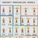 항공 유도원 수신호 (Aircraft Marshalling Signals) 이미지