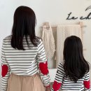 세인트제임스 스트라이프 티셔츠 보자니 러블리한 패밀리룩 추천