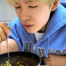 컵밥먹고