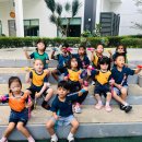 Students in Penguin class were engaged in some fun name activities 이미지