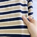 살롱드봄 | 살롱드욘 스트라이프 티셔츠 후기ㅣ간절기 봄 코디, 핏 예쁜 카라 티셔츠 추천