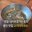 겨울아침창가에서 | 주말 고기리막국수 오픈런 대기번호 1번 후기! 시간대별 웨이팅 &amp; 주차 꿀팁