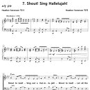 The Silence And The Sound 7. Shout! Sing Hallelujah! (H. Sorenson) [SCPC] 이미지