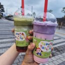 더 리터(The Liter) 신상 유니콘 우베 크림 라떼 후기. 요즘처럼 더울 땐 상큼 달달한 게 최고! 🍒🍒
