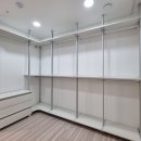 주안 센트레뷰 시스템행거, 드레스룸행거, 행거옷장, 드레스룸인테리어, 암막콤비블라인드, 빨래건조대 설치 이미지