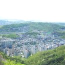 인왕산정상에서 본 이미지