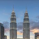 말레이시아 쿠알라룸푸르. 쌍둥이 빌딩 페트로나스 트윈 타워(Petronas Twin Towers) 소개 이미지