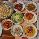 푸짐한 식당 이미지