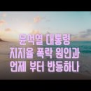 ﻿윤석열 대통령 지지율 하락 원인과 언제 지지율 반등하나? 이미지