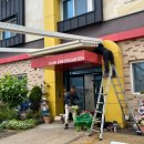 다인유치원 | [시공후기] 유치원 정원 스카이어닝 설치, 눈과 비에도 걱정 없는 등하원길 완성