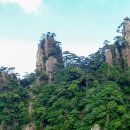중국의 삼청산(三清山) 풍경 이미지