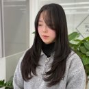수원 AK 근처 미용실 추천 헤어다이아 수원역타임점 30대여자 긴머리 레이어드컷 C컬펌 후기