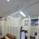 상동중학교 | [부천 상동중학교] 보건실 개인 공간 확보를 위한 병원 레일 &amp; 방염 커튼 시공