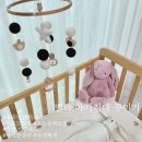 JK리안아파트 | 출산준비 :: 아기침대 꾸미기 👶🏻 벨라아기침대 당근거래 feat. 코코넛매트리스, 원목모빌대, 거즈블랭킷 등