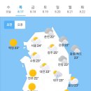 오늘의 날씨 🌞☔️☃️. 2023년 8월 17일 목요일 이미지