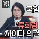 류희림 위증고발 사이다 의결한 최민희 이미지