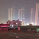 태풍 사우델로 정상화 되고 있는 중국 이미지