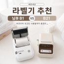 B21-2 | [내돈내산] 라벨기 추천, 님봇 B1 vs B21 비교부터 초간단 사용법까지 총정리