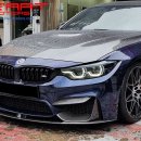 F82 M4/ F80 M3 퍼포먼스 카본수전사 타입 프론트립 장착 이미지