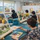 감성 수채화 이미지