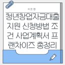 목4동시장 고객지원센터 | 청년창업자금대출지원 조건 신청방법 후기 사업계획서 프랜차이즈