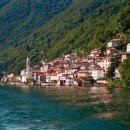 아름다운 이탈리아 코모호수 Lago di Como, Lombardia, Italia 이미지