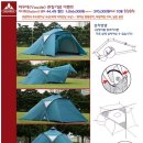독일 VAUDE BADAWI PETROL 6인용 캠핑용 텐트 Big SALE 이미지