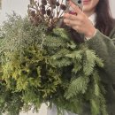 충무중학교 | [통영꽃집 꽃피랑] 통영 충무중학교 2학년 1학년 크리스마스트리 만들기 수업 출강 후기