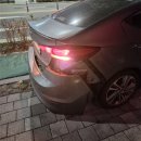 김태진 자동차정비 CARTOO | 주차장 나오다가 뒷범퍼 떨어지고 수리한 썰(수리비 등 후기)(아반떼 AD)