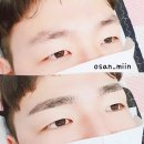 남자눈썹 인상 변화 후기