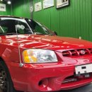 베르나 | 올드카 덴트 베르나 본닛 및 문콕 복원 후기