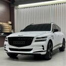 인천랩핑 GV80 고광택 화이트 전체랩핑과 크롬죽이기 시공후기