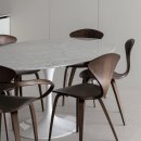 놀 사리넨 l Knoll 타원 다이닝 테이블 & 튤립 체어 구매 후기 + 인테리어 추천