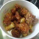 알통닭강정 이미지