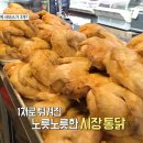 옛날 시장 통닭 이미지