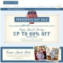 [자니앤젝] Presidents Day Sale Up To 60% Off & Exclusive Easter Sneak Peek 이미지