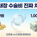 가든안과의원 | 백내장 수술비 1,000만원 vs 35만원, 이 차이의 정체 (단초점 vs 다초점 완전 비교)