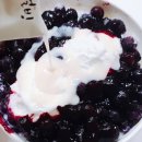 블루베리 | 폭염엔 빙수!설빙 신메뉴 자.망.코&amp;순수요거블루베리 배달 후기
