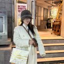 마스케라 maskera 보니타 밍크니팅모자 여성겨울모자