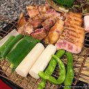 늘밤농원 | 구의역 맛집 구의농원 짚불초벌구이 한판에 시골된장찌개 후기